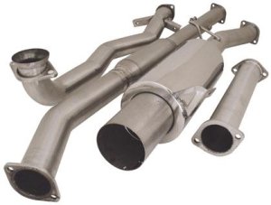 Subaru Impreza Performance Exhaust - Rear - Turbo XS - Axle Back, 4